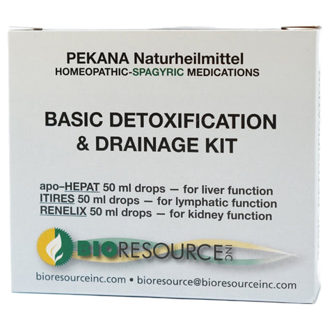 PEKANA Big Three Basic Detox and Drainage Kit