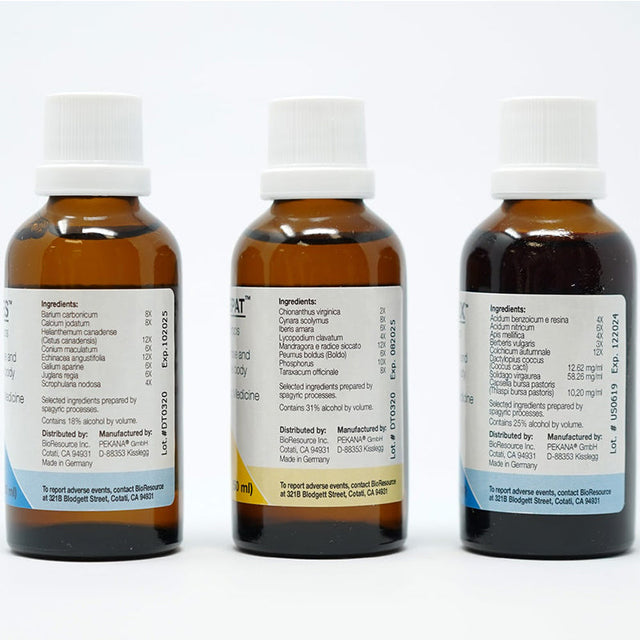 PEKANA Big Three Basic Detox and Drainage Kit BioResource